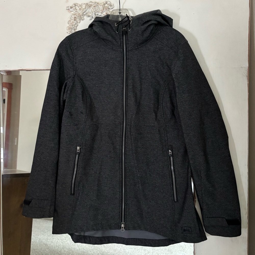 REI women’s water repellent Jacket/coat dark grey - size L